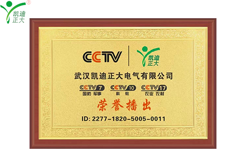 凱迪正大登上CCTV央視廣告，全力打造品牌新高度